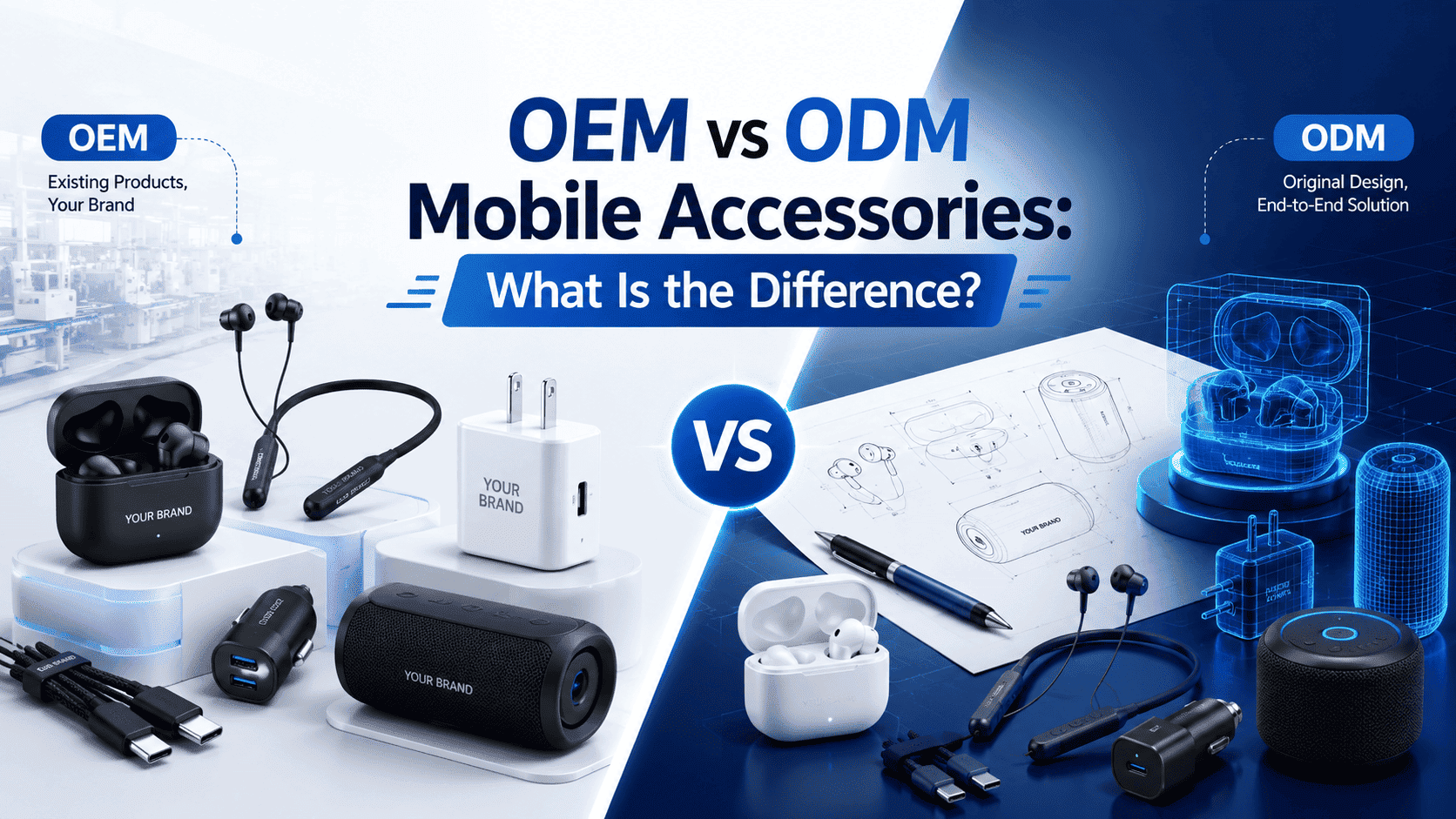OEM vs ODM Mobile Accessories: What Is the Difference?