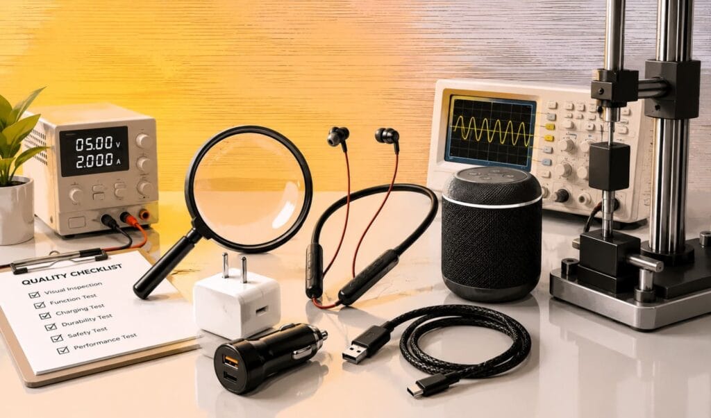 OEM Product Quality Testing Process for Mobile Accessories